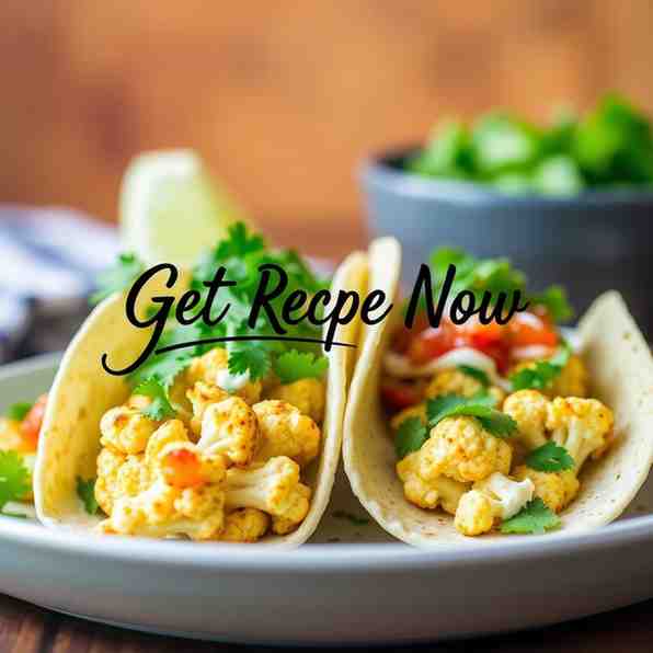 Vegan Cauliflower Tacos - Get Recipe Now